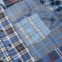 REBUILD BY NEEDLES FLANNEL SHIRT