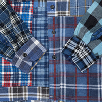 REBUILD BY NEEDLES FLANNEL SHIRT