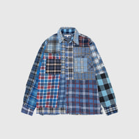 REBUILD BY NEEDLES FLANNEL SHIRT