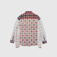 REBUILD BY NEEDLES I.O 7 CUTS WIDE FLANNEL SHIRT