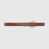 PAPILLON WESTERN TIP BELT - STEER LTHR.