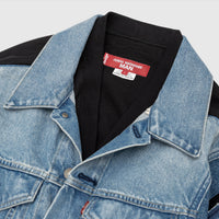 X LEVI'S WITH CARDIGAN DENIM JACKET