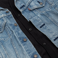 X LEVI'S WITH CARDIGAN DENIM JACKET