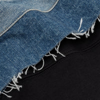 X LEVI'S WITH CARDIGAN DENIM JACKET