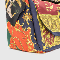 MIX-PRINT SHOULDER BAG