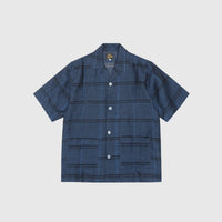 PLAID JACQUARD CABANA SHIRT