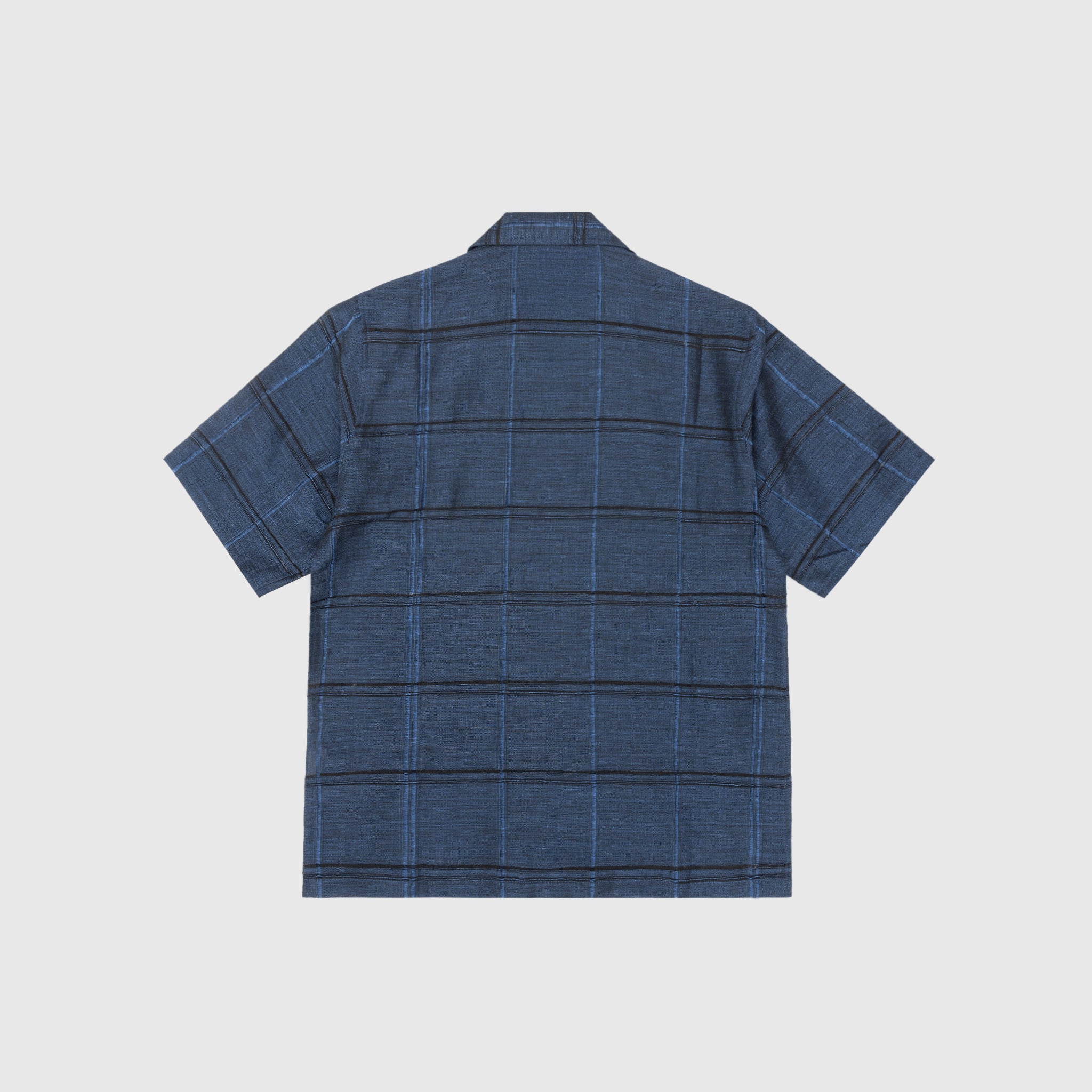 PLAID JACQUARD CABANA SHIRT