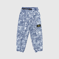WHITE PIGMENT ON TELA 'PARACADUTE' STRETCH-TC PANTS