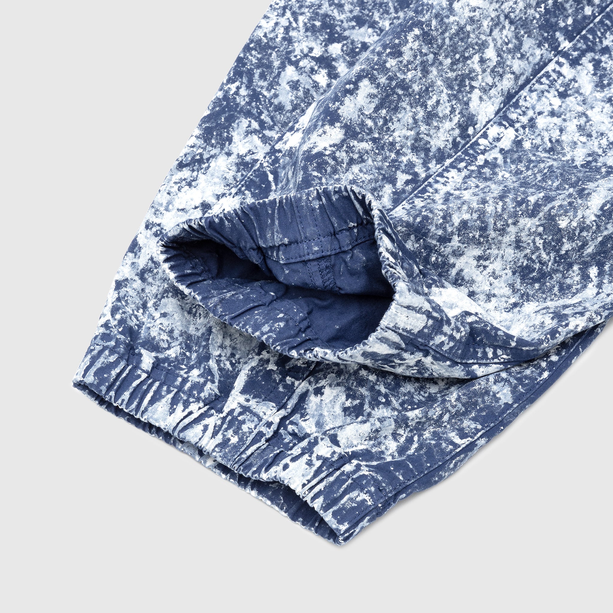 WHITE PIGMENT ON TELA 'PARACADUTE' STRETCH-TC PANTS
