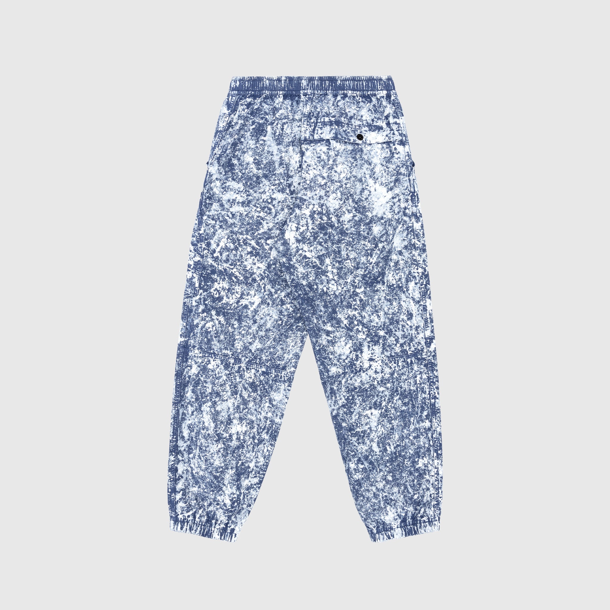 WHITE PIGMENT ON TELA 'PARACADUTE' STRETCH-TC PANTS