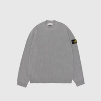 RAW HAND ORGANIC COTTON CREWNECK SWEATER