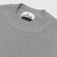 RAW HAND ORGANIC COTTON CREWNECK SWEATER