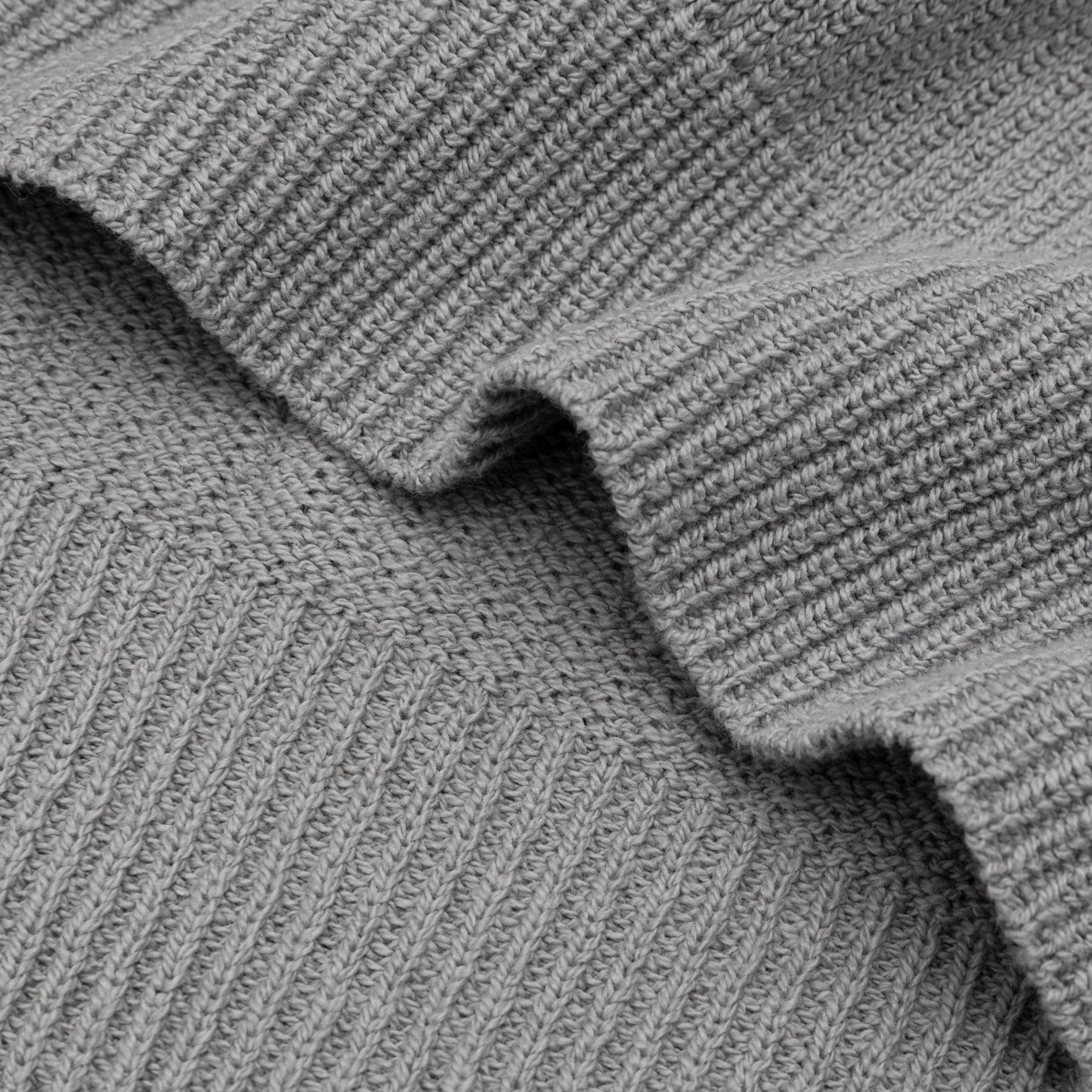 RAW HAND ORGANIC COTTON CREWNECK SWEATER
