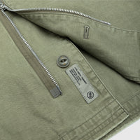 UNTRIMMED ZIP SHIRT