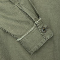 UNTRIMMED ZIP SHIRT