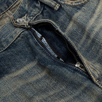 SAVAGE DENIM DP WIDE PANTS