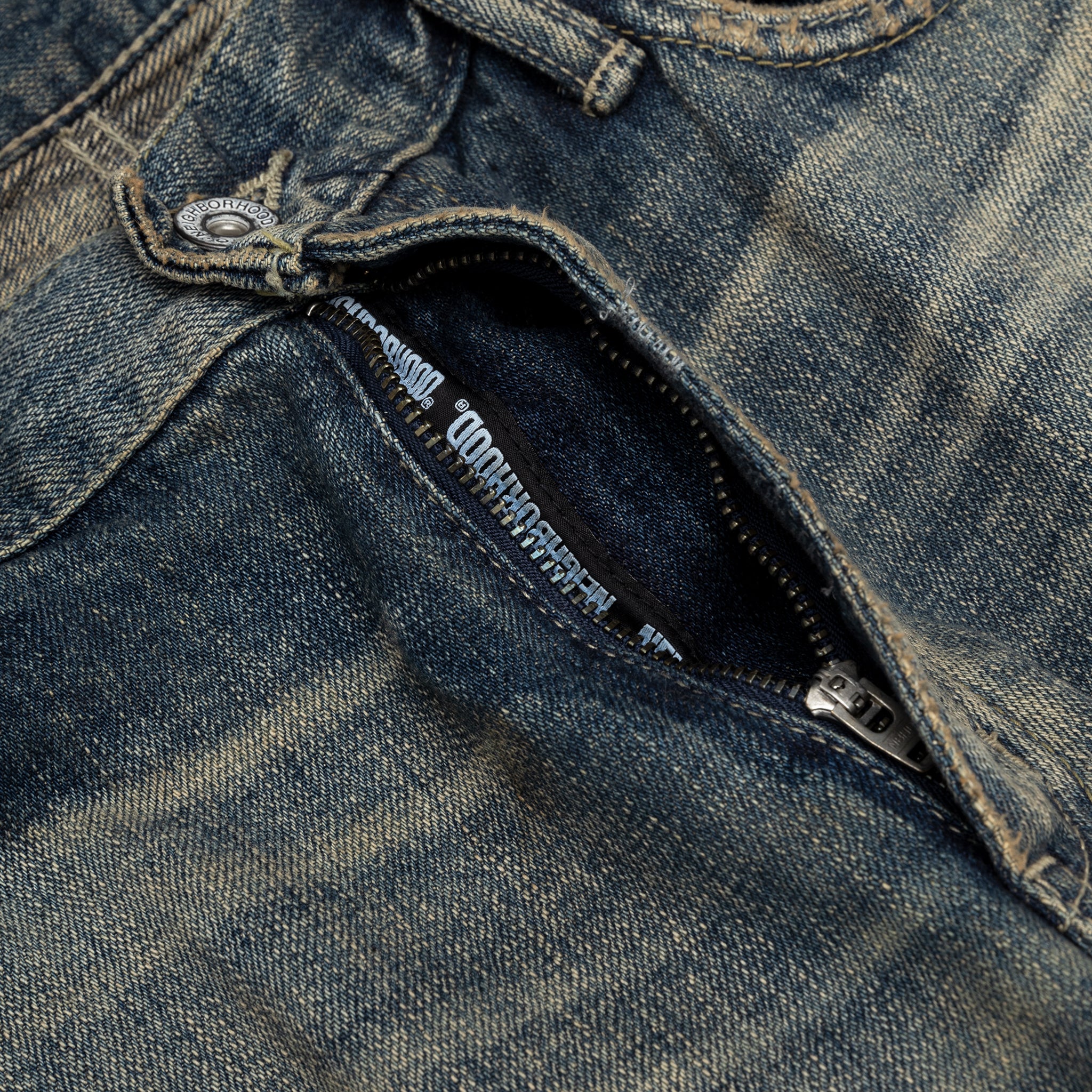 SAVAGE DENIM DP WIDE PANTS