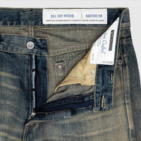 SAVAGE DENIM DP WIDE PANTS