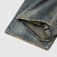 SAVAGE DENIM DP WIDE PANTS