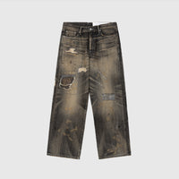 SAVAGE DENIM DP WIDE PANTS