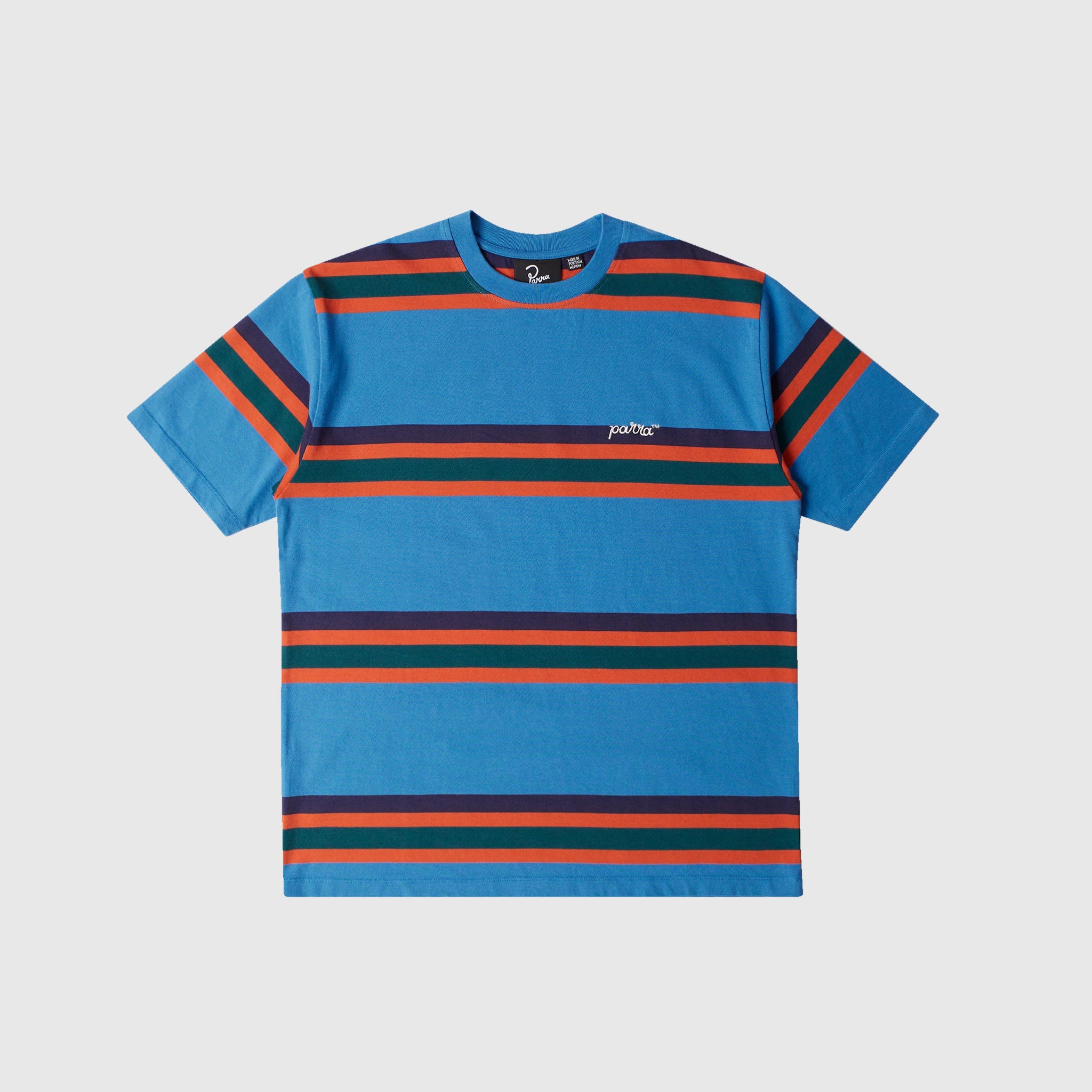 SCRIPT STRIPED S/S T-SHIRT