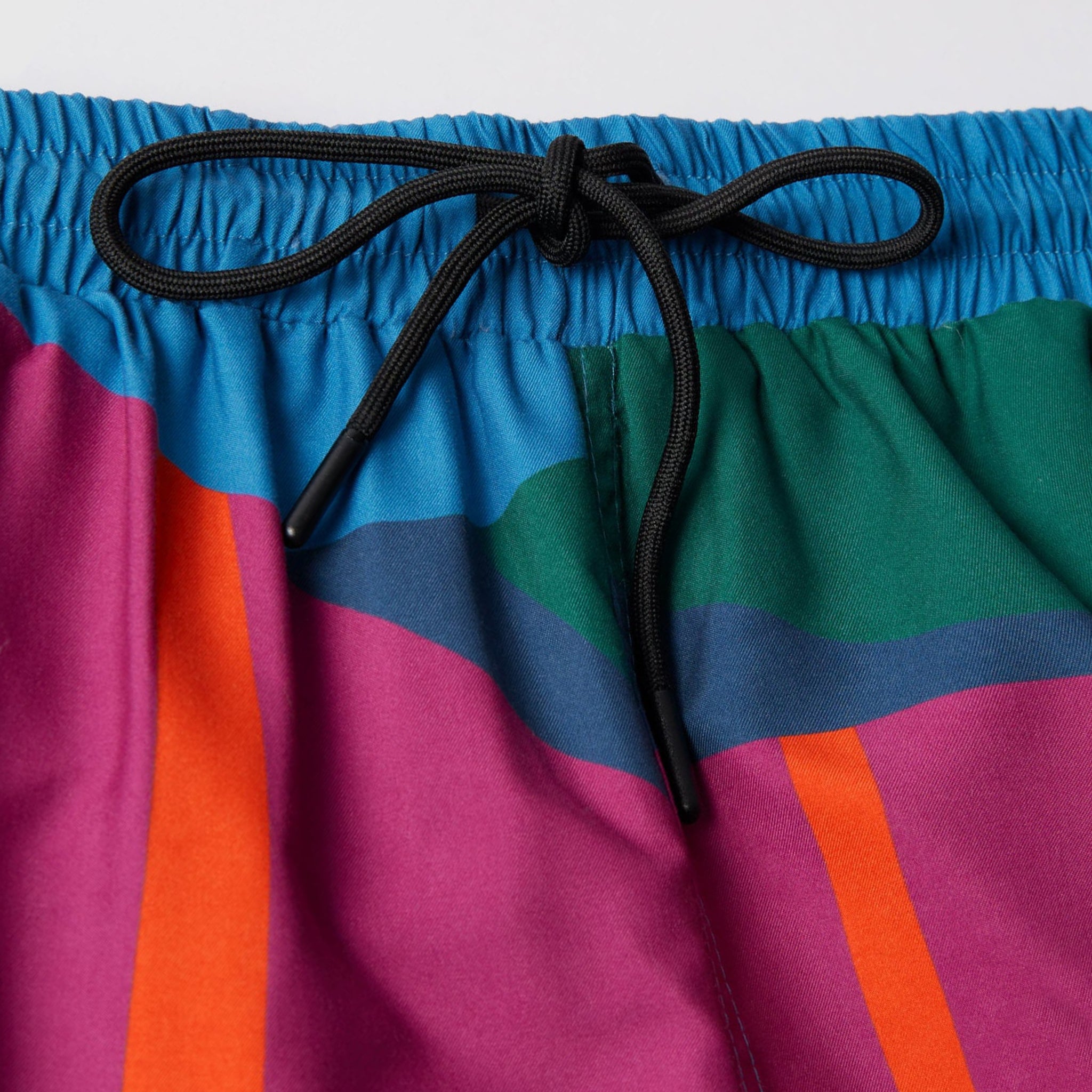 THE FESTIVAL FENCE SWIM SHORTS