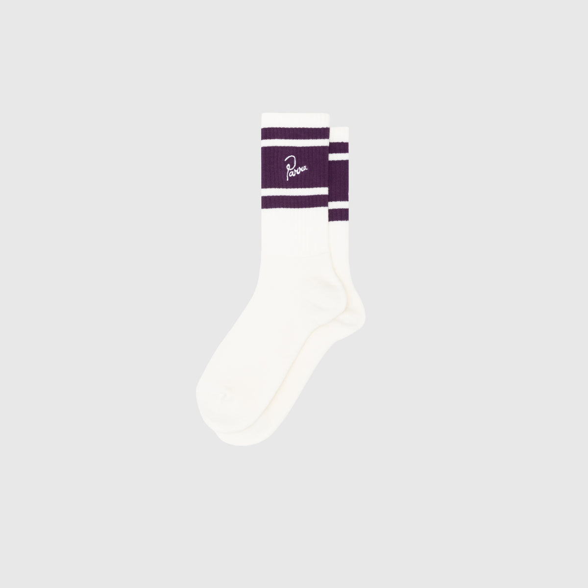 SIGNATURE STRIPED CREW SOCKS