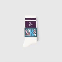 SIGNATURE STRIPED CREW SOCKS