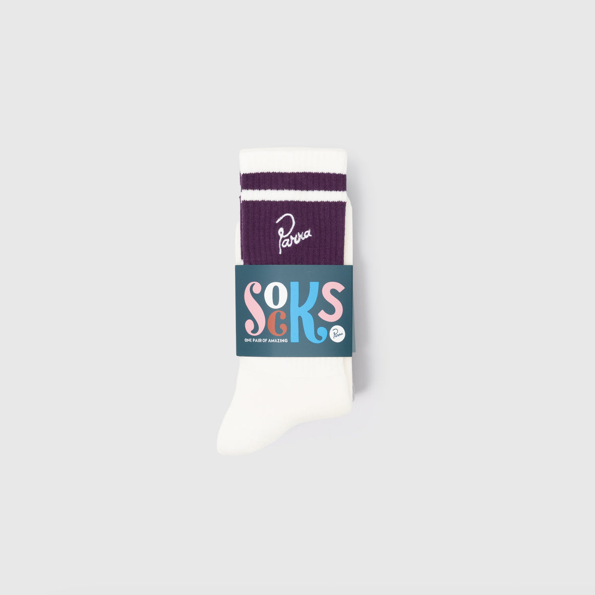 SIGNATURE STRIPED CREW SOCKS