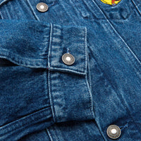 PERENNIAL LOGO DENIM WOVEN TRUCKER JACKET