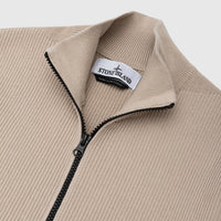 RIBBED SOFT ORGANIC COTTON CARDIGAN