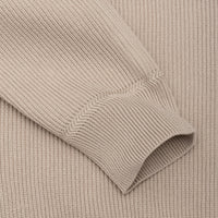 RIBBED SOFT ORGANIC COTTON CARDIGAN