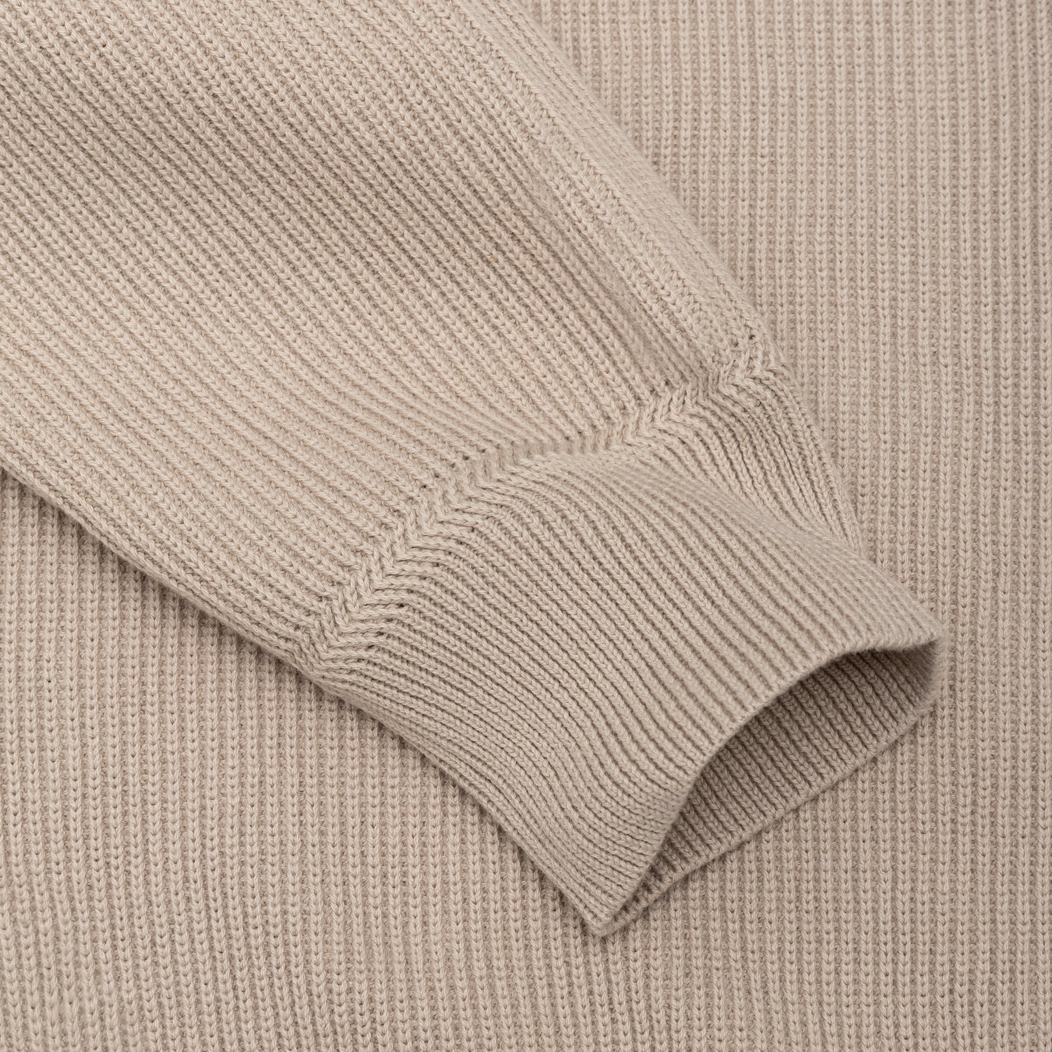 RIBBED SOFT ORGANIC COTTON CARDIGAN
