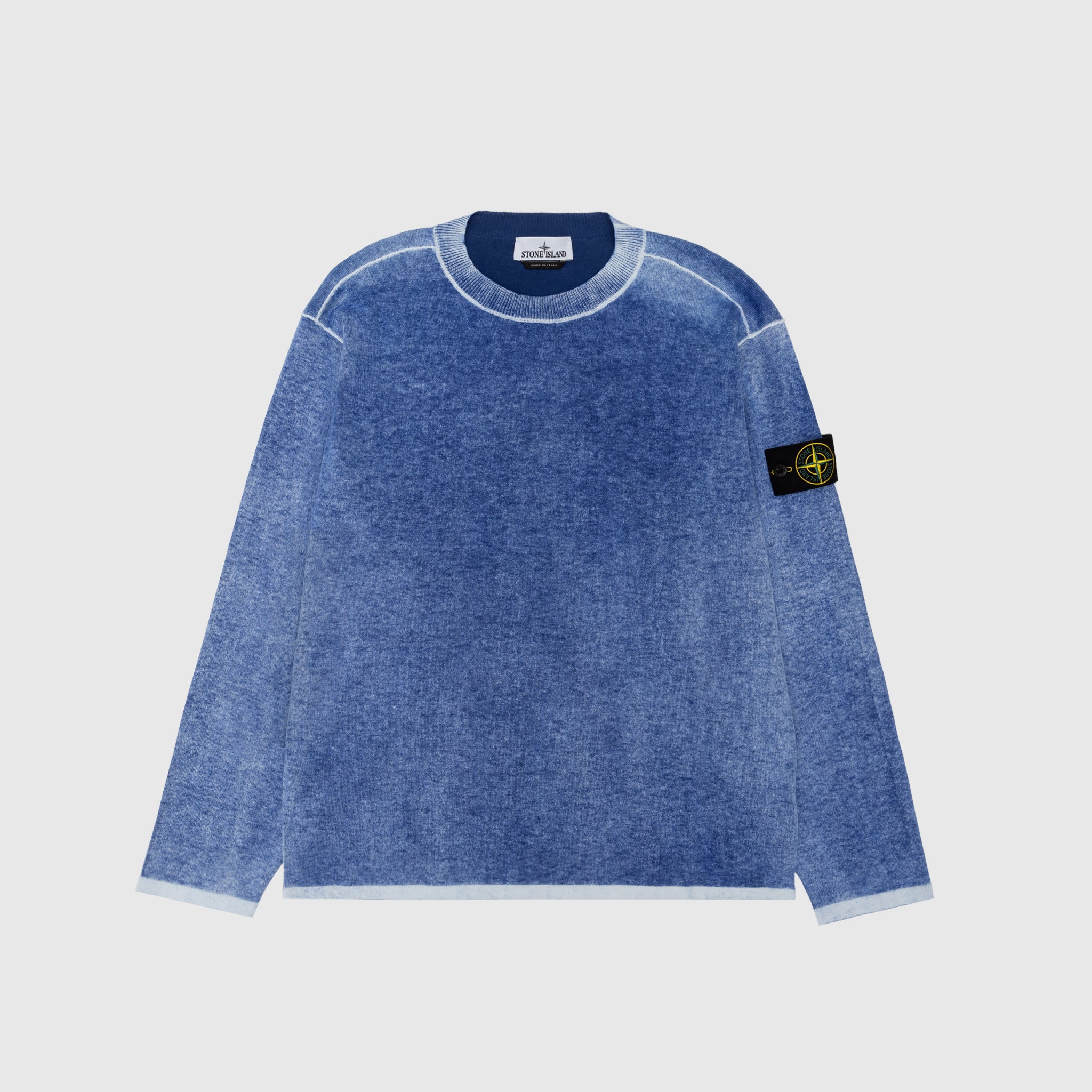 RAW HAND LIGHT COTTON CREWNECK SWEATER