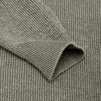 RIBBED PURE LINEN SWEATER