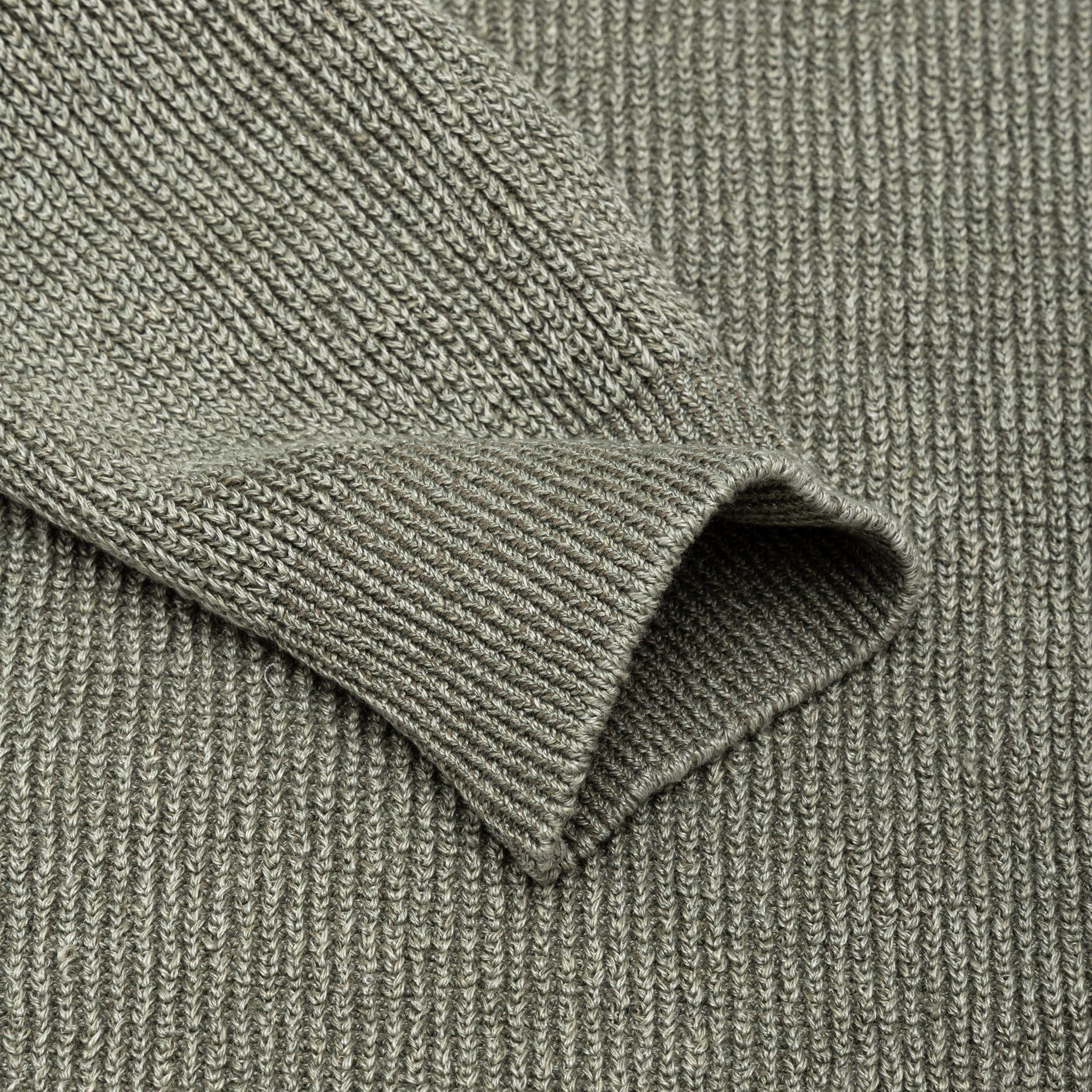 RIBBED PURE LINEN SWEATER