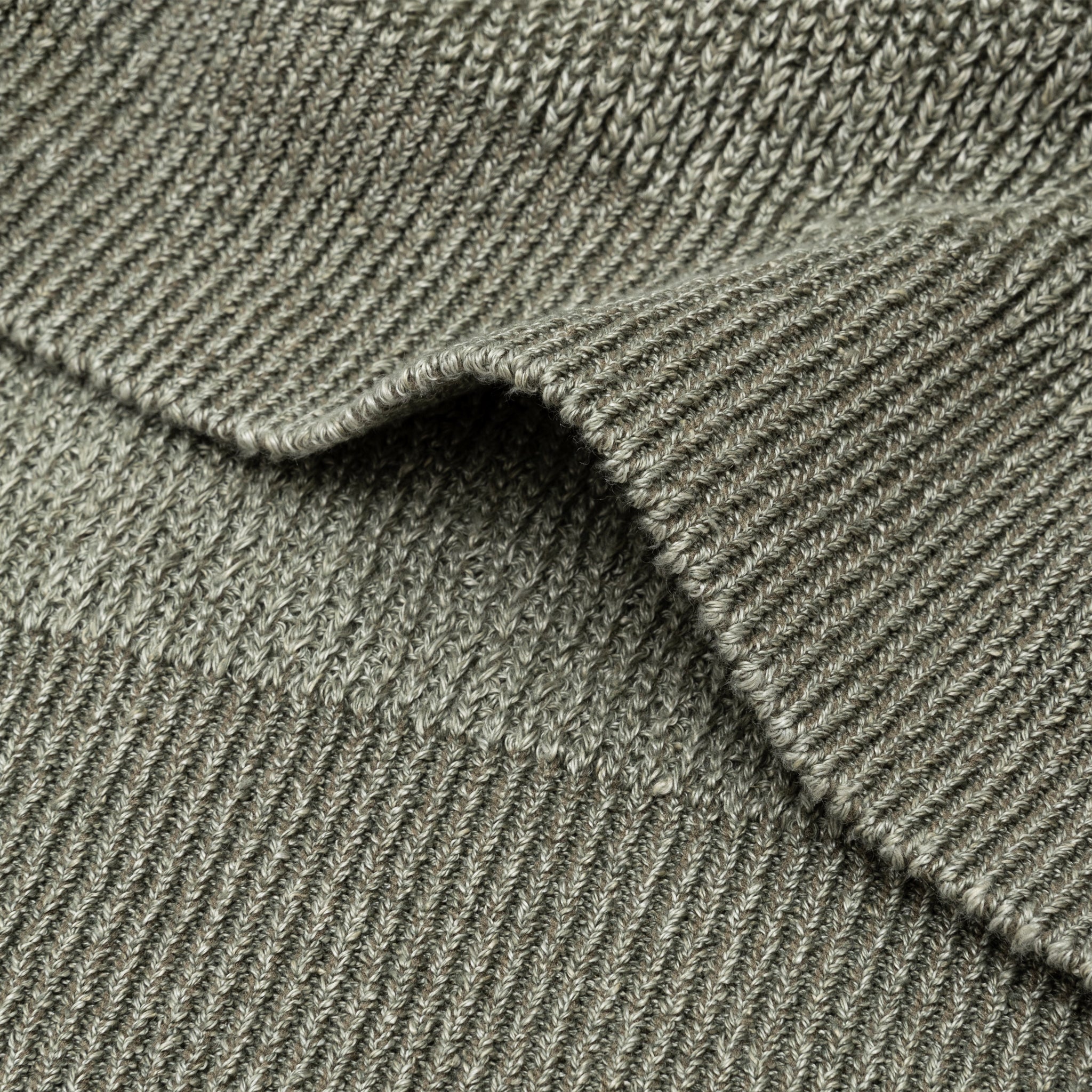 RIBBED PURE LINEN SWEATER
