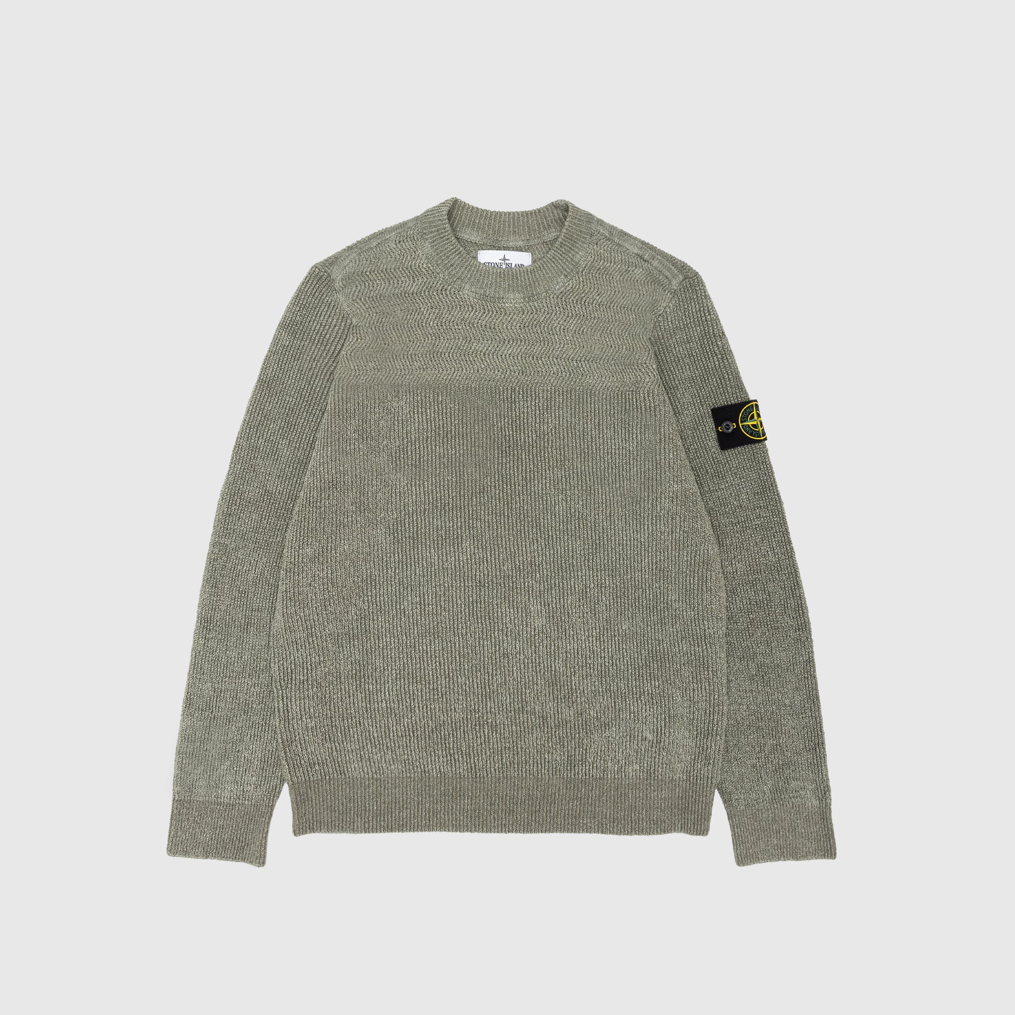 RIBBED PURE LINEN SWEATER