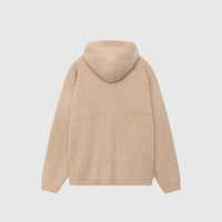 ZIP UP HOODED SWEATER