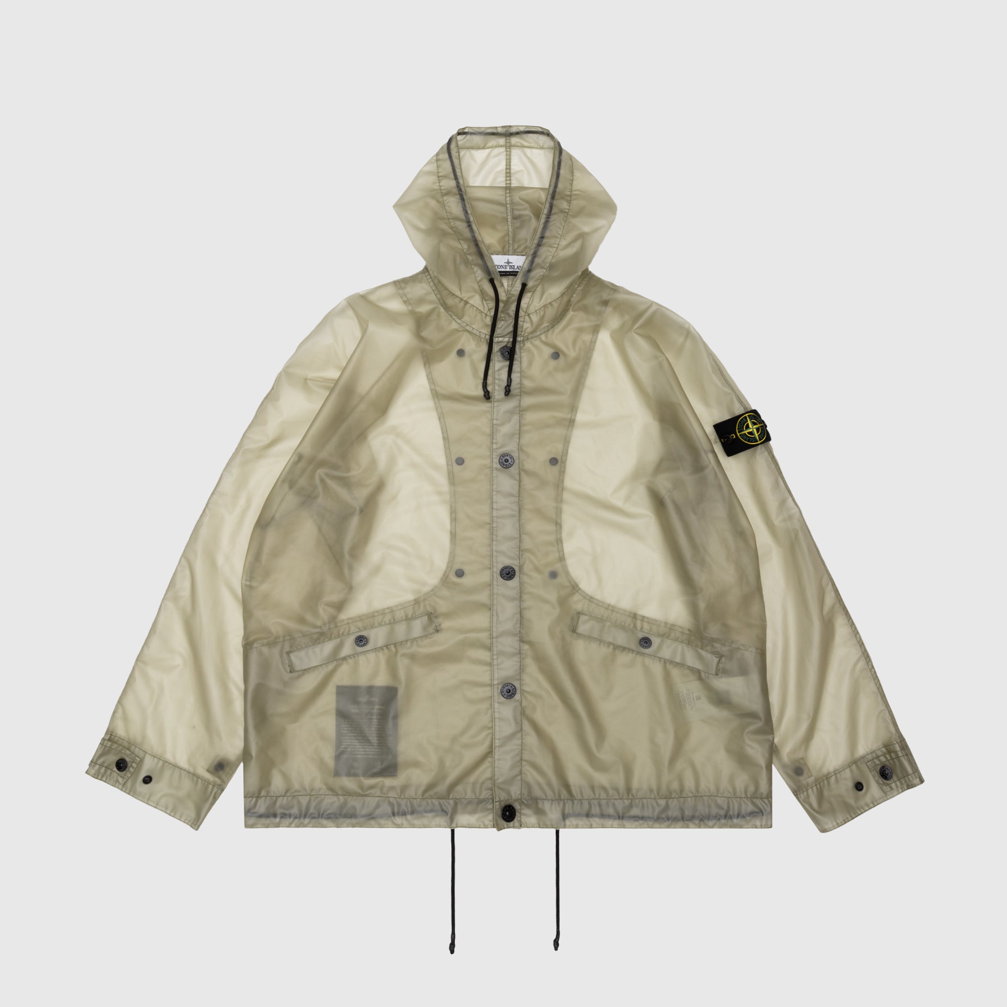 TRANSLUCENT COVER+COTTON MOLESKIN JACKET
