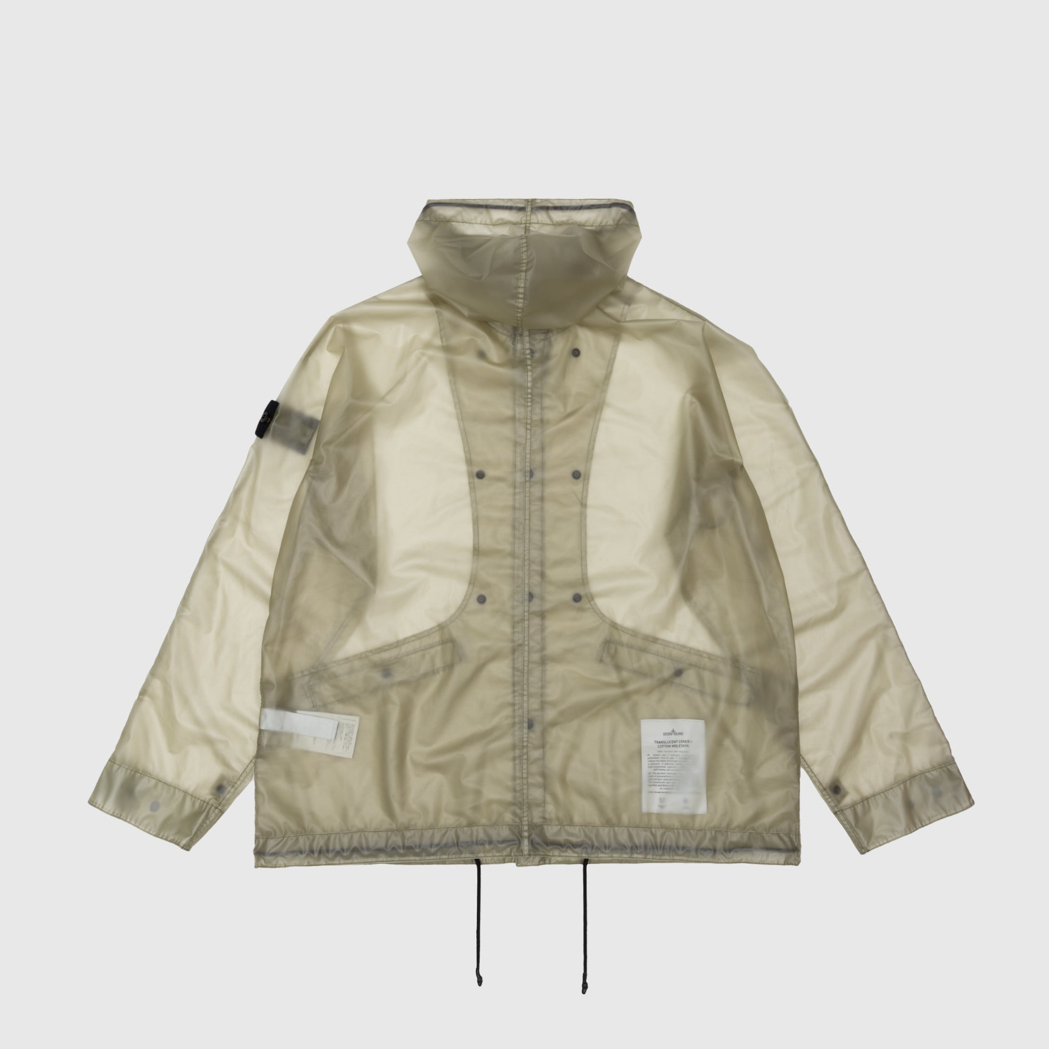 TRANSLUCENT COVER+COTTON MOLESKIN JACKET