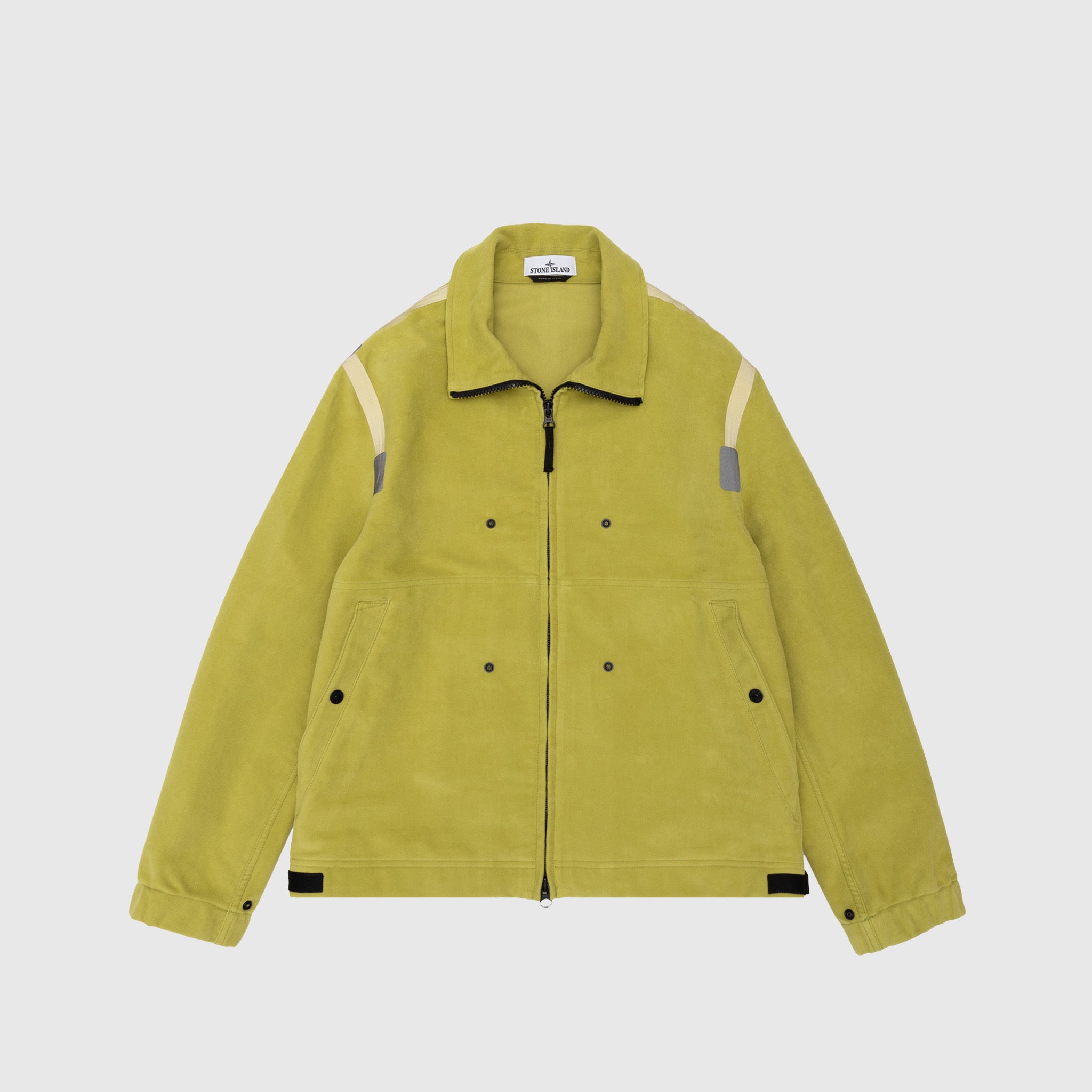 TRANSLUCENT COVER+COTTON MOLESKIN JACKET