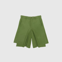 WOOL FLANNEL SHORTS