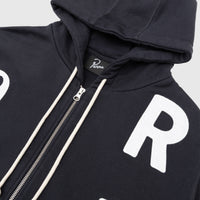 WORD SALAD ZIP HOODED SWEATSHIRT