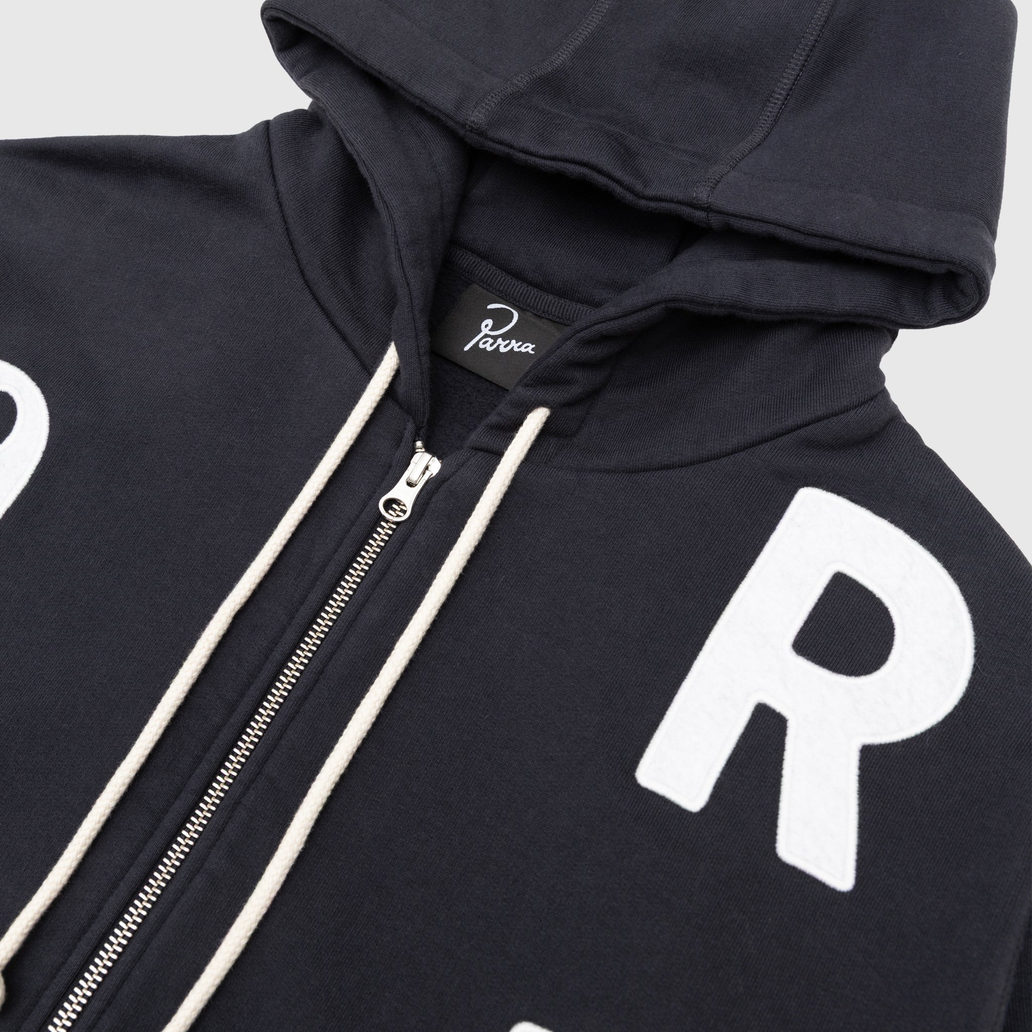 WORD SALAD ZIP HOODED SWEATSHIRT