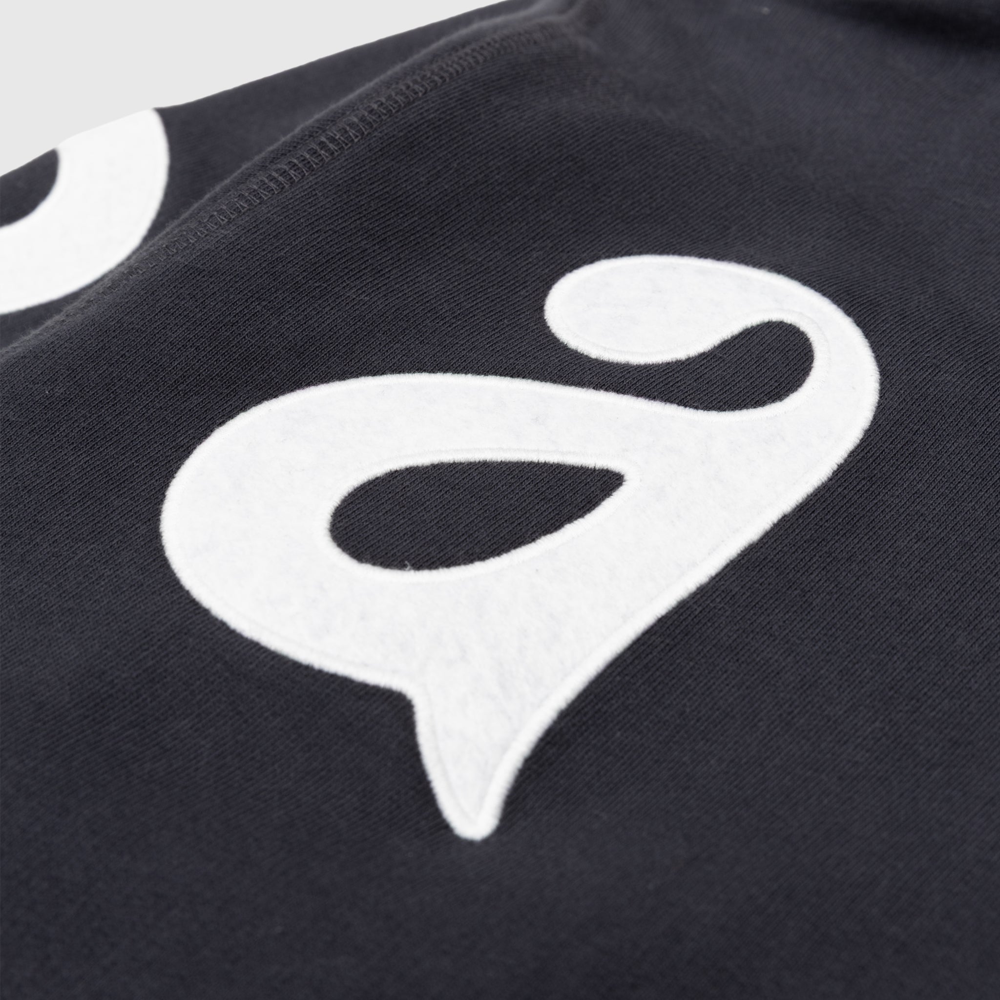 WORD SALAD ZIP HOODED SWEATSHIRT