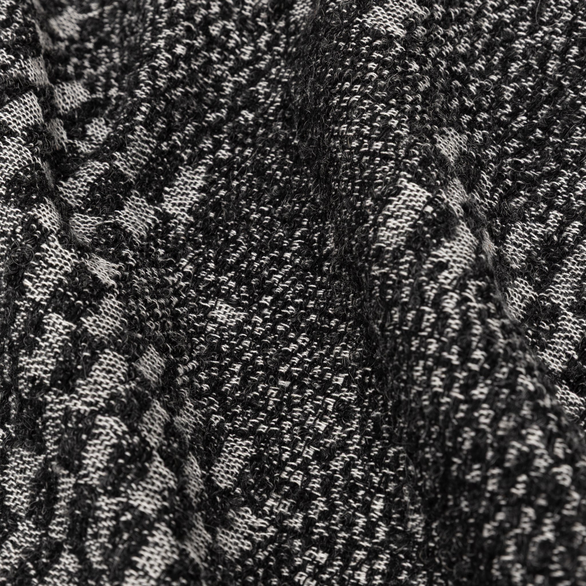 ZIP MOCK NECK