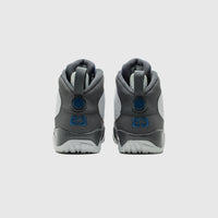 AIR JORDAN 9 RETRO (GS) "FLINT GREY AND FRENCH BLUE"
