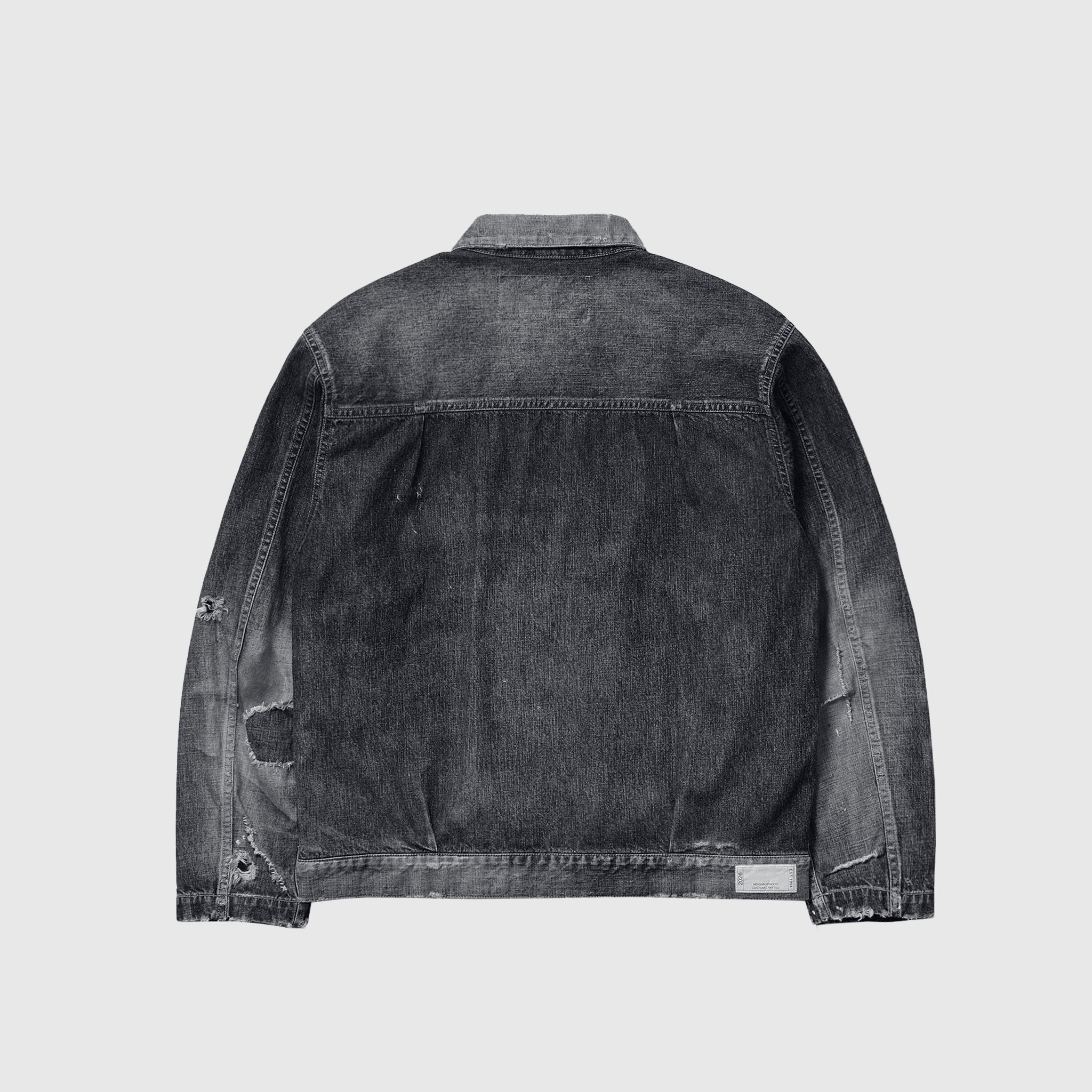 SAVAGE LW DENIM ZIP JACKET
