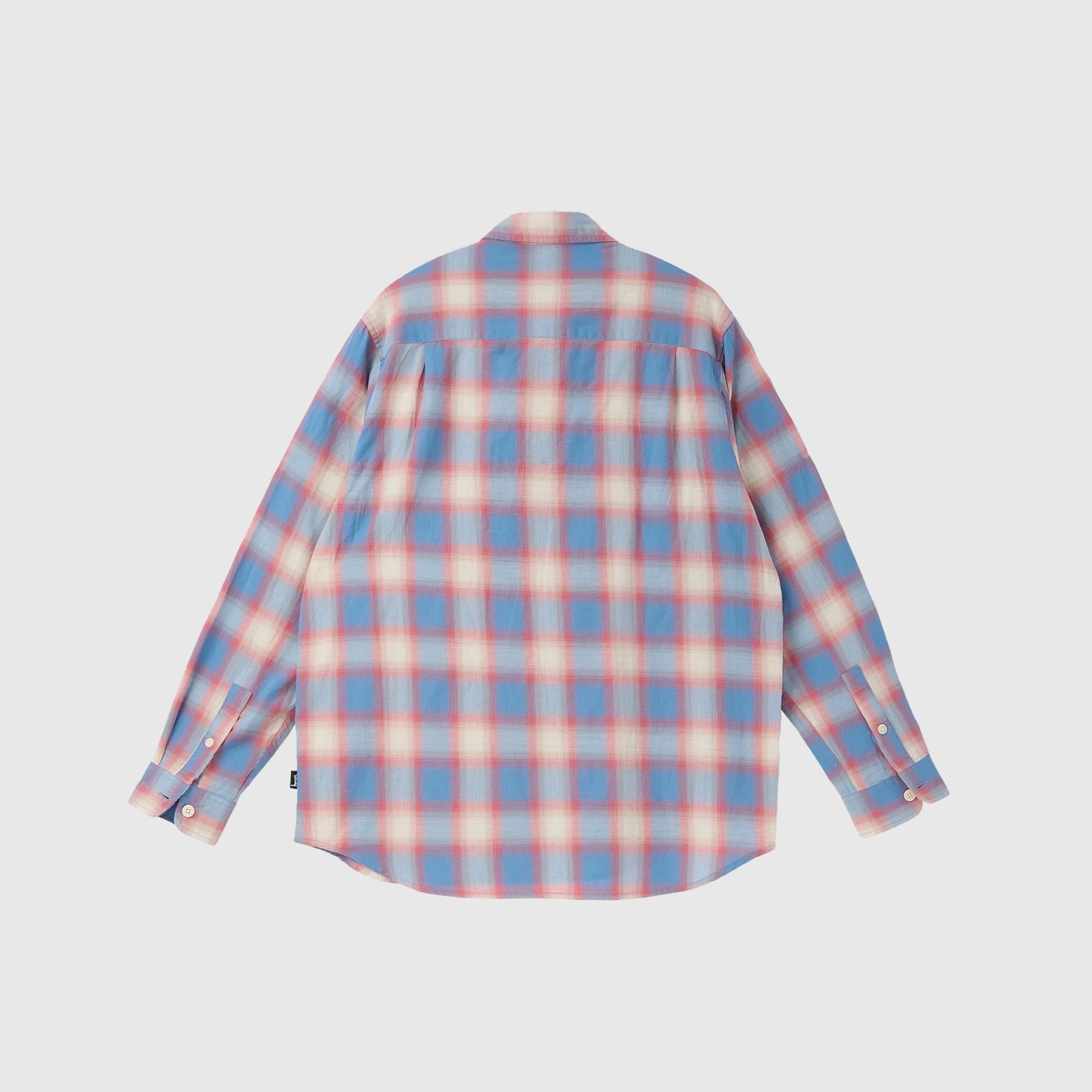 BEACH OMBRE PLAID SHIRT